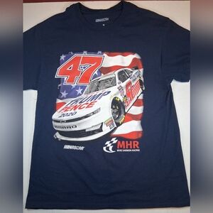 Nascar Trump And Pence Racing T-shirt Size Medium